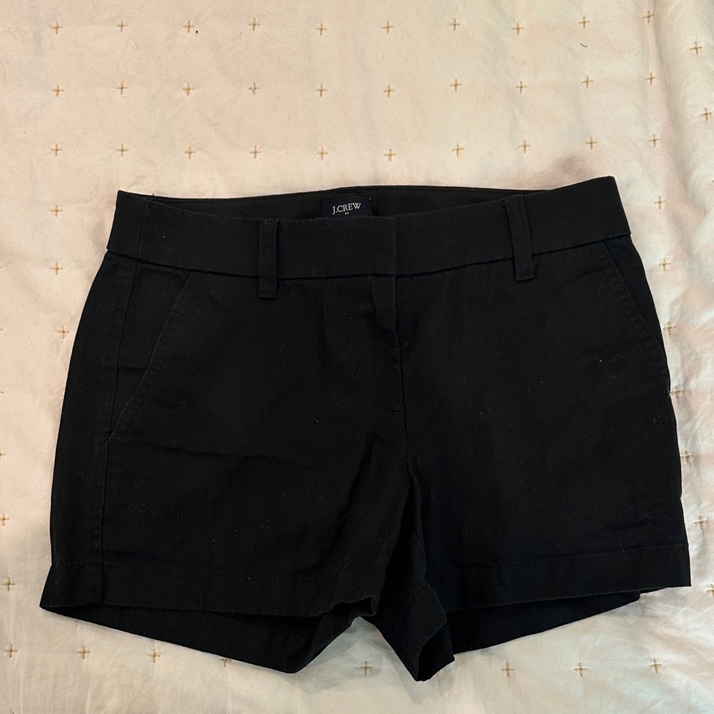 J. Crew Black Women's Classic Chino Shorts